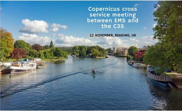 Copernicus cross service meeting between EMS and the C3S, 22 November, Reading, UK