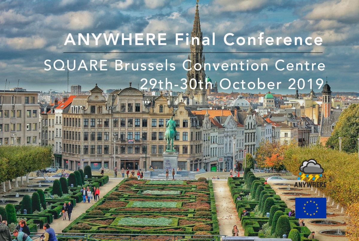 ANYWHERE Final Conference in Brussels 29-30 Oct 2019