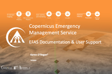 EFAS User Documentation and User Support 